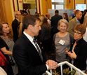 U.S. Rep. Mullen (Okla.) talks with Food in Urban Environments team members